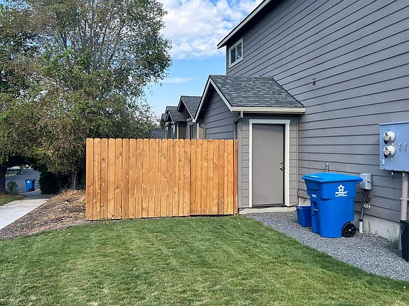Front and side yard