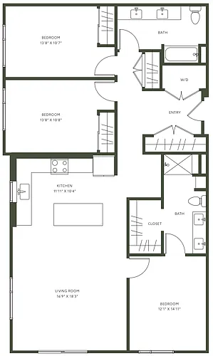 Floor plan 3X2