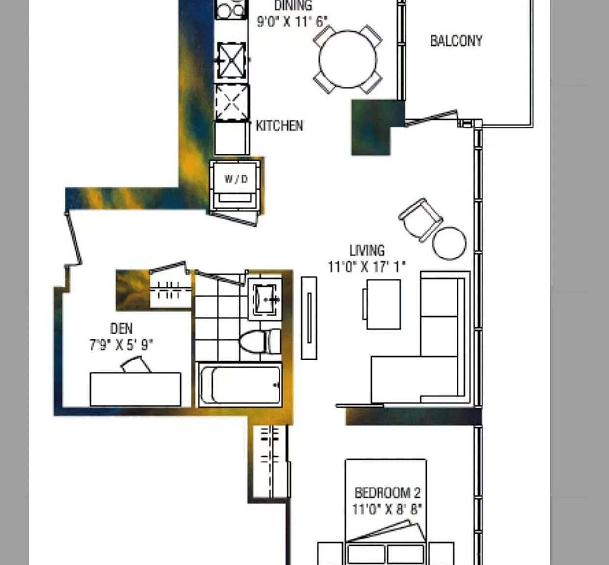 2 bed, $3,000 — Photo 2