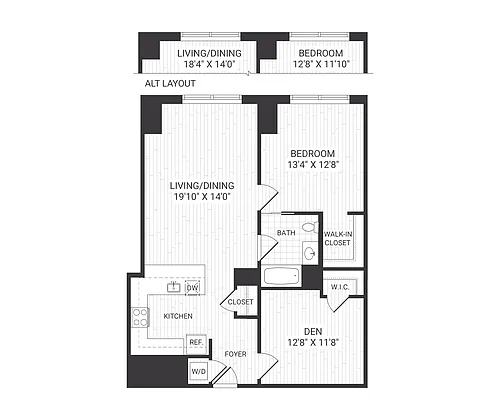 Floor plan A12 den