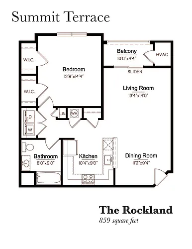 Floor plan The Rockland