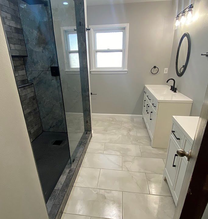 Hall bathroom