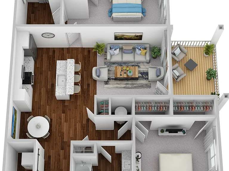 The Apartments at Hallstead Reserve. Modern. Welcoming. Authentically Suffolk. — Photo 113