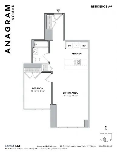 Floor plan A9