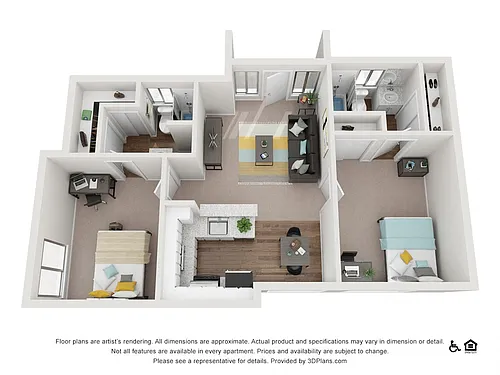 Floor plan 2X2