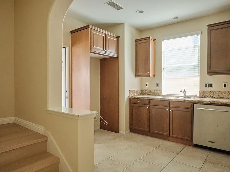 Kitchen and Staircase