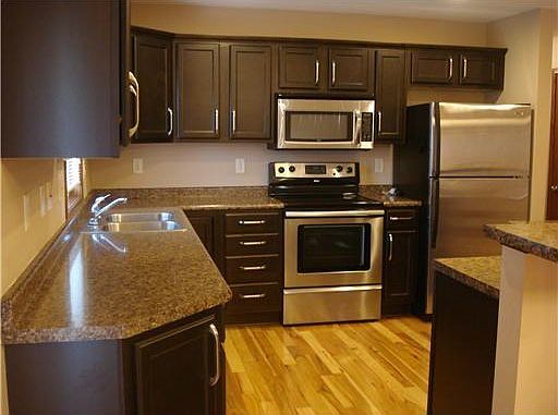 Stainless Steel Appliances in Kitchen