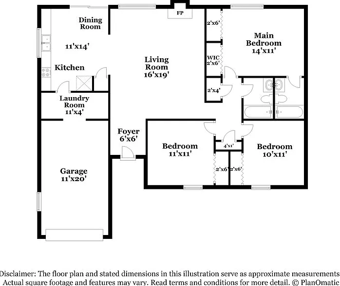 3 bed, 2.0 bath, 1209 sqft, $1,670 — Photo 2