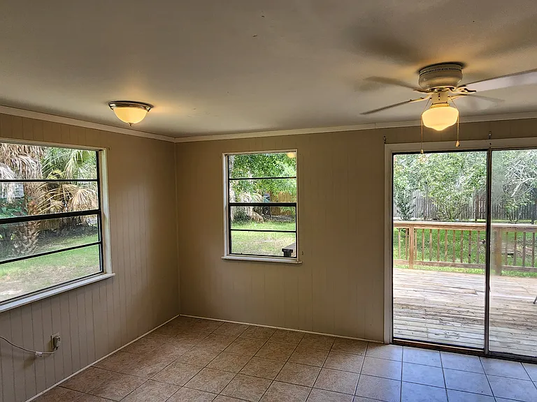 Large dining room.