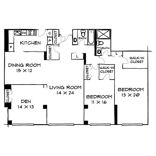 Floor plan Design 3A Premier