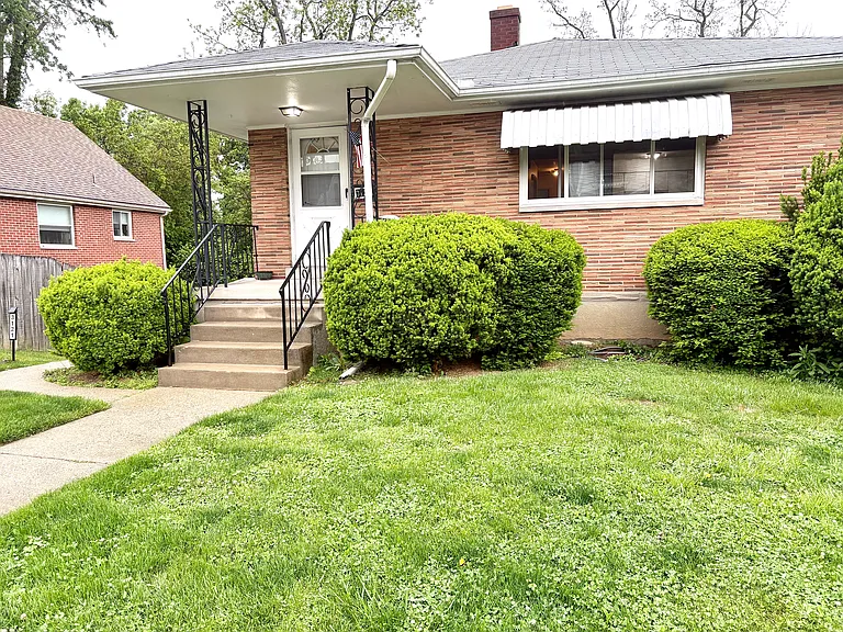 Front of duplex