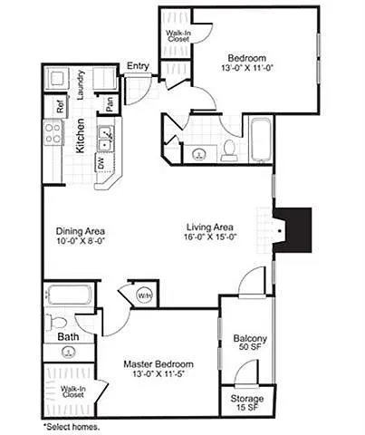 Floor plan B2