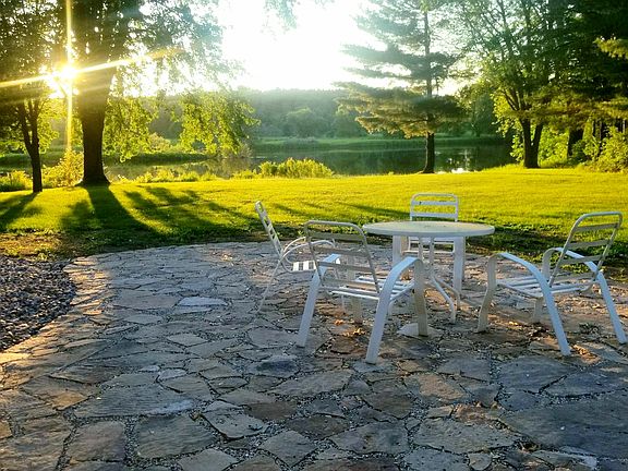 Back yard from patio