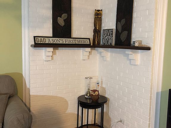 Beautiful brick accent