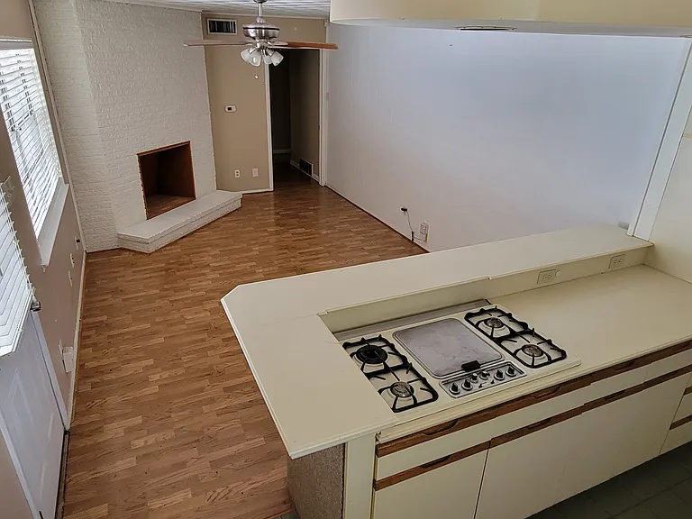 Kitchen and second Living Area