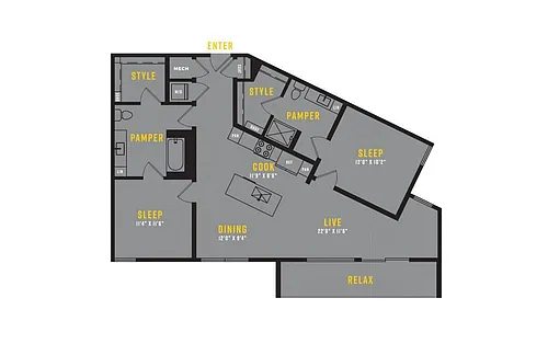 Floor plan B7