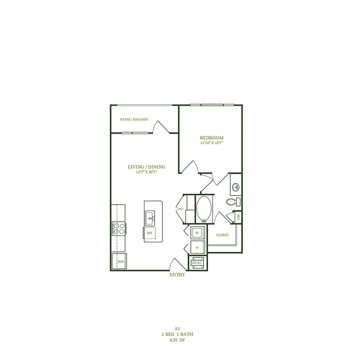 Floor plan A1