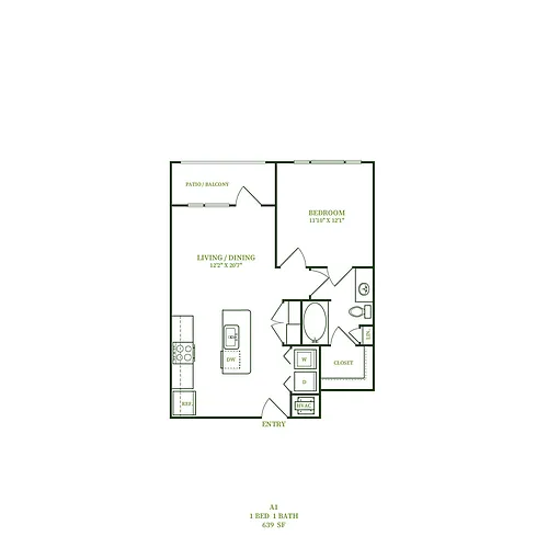 Floor plan A1