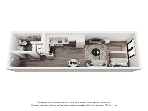 Floor plan M11 - Furnished