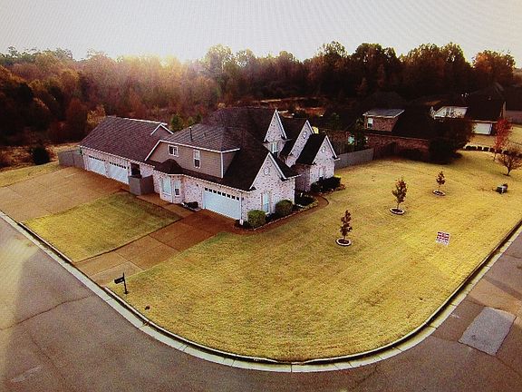 Aerial view of property