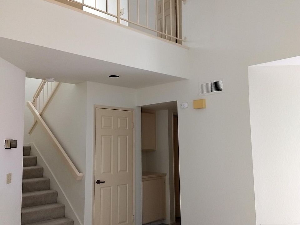 living room to upstairs