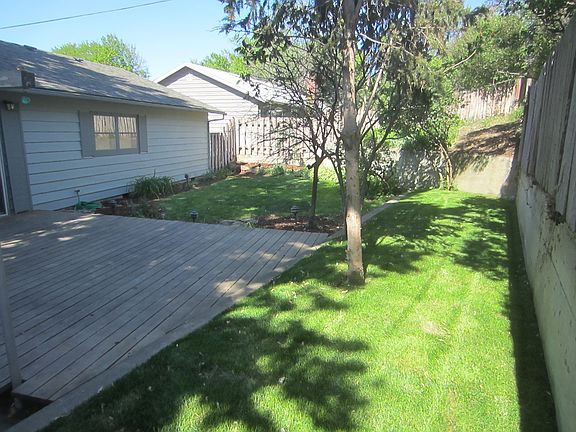 Back yard & deck