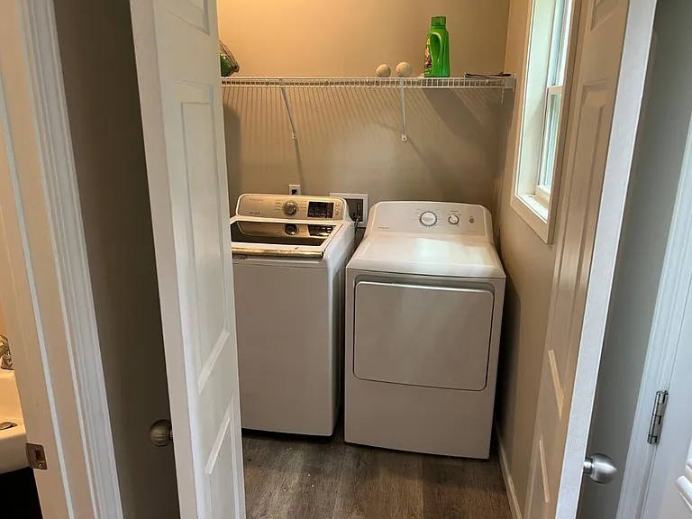 Washer and Dryer included
