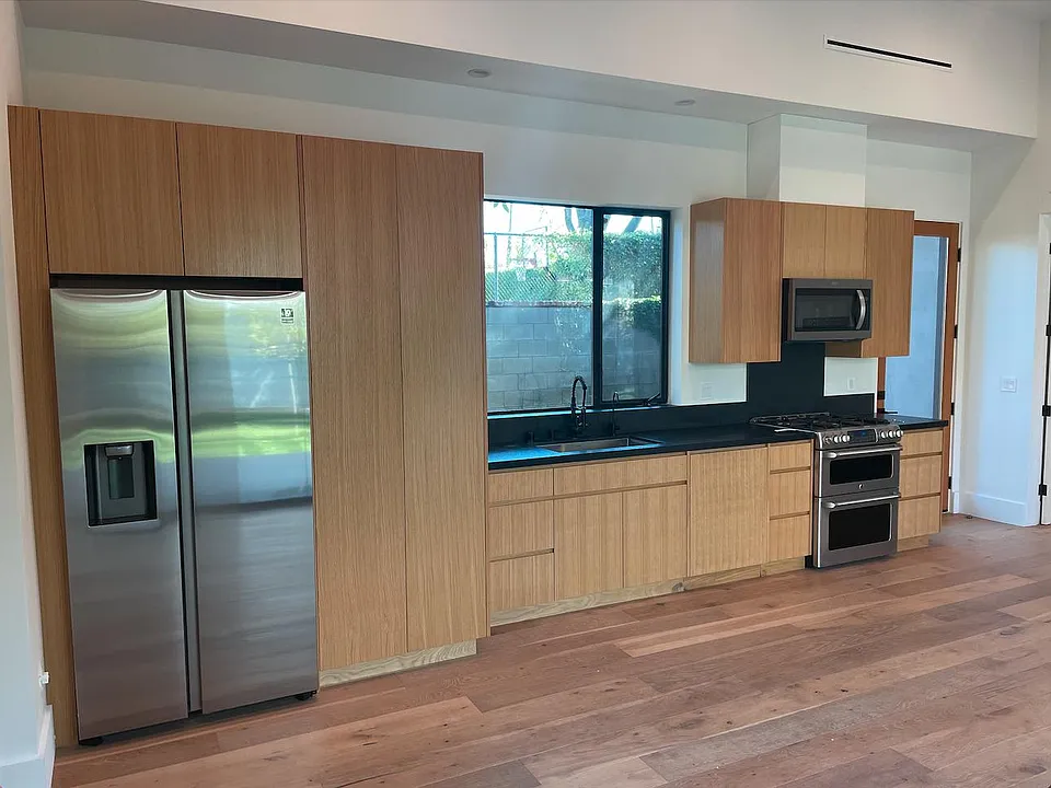 Similar kitchen to be shared by two studios