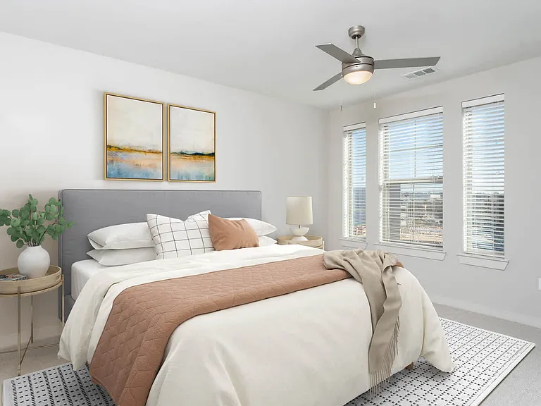 Carpeted Bedroom