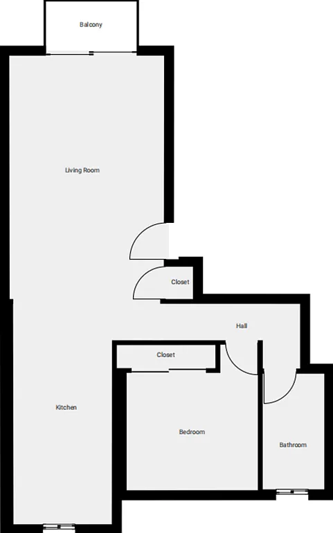 1 bed, 1.0 bath, 750 sqft, $2,600 — Photo 2
