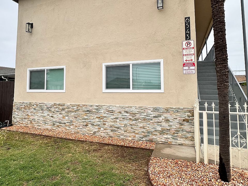 Front exterior of complex- apartment #A located downstairs