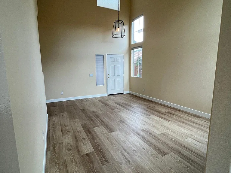 Entertain guests in your spacious living room