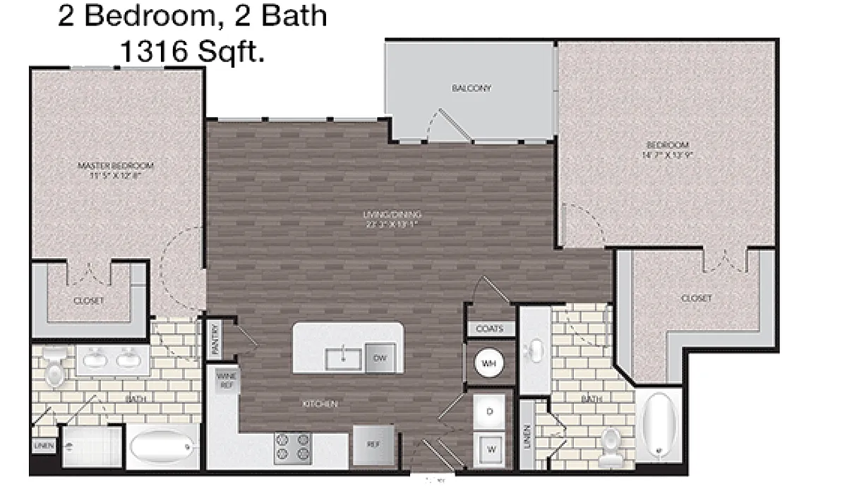 Floor plan B2