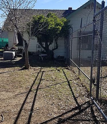 Main house back yard view