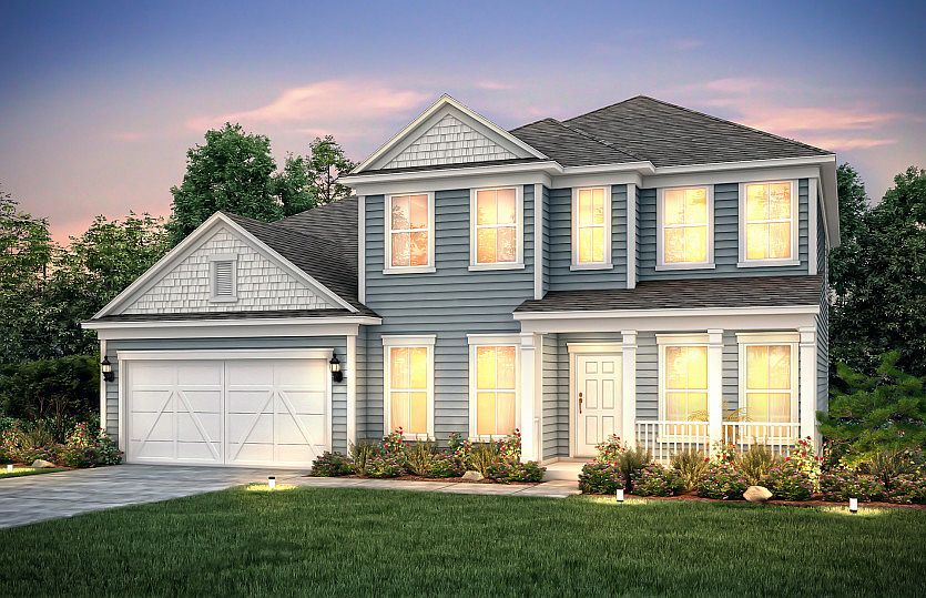 Riverton Exterior 52 features siding and covered front porch