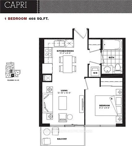 1 bed, $2,280 — Photo 3