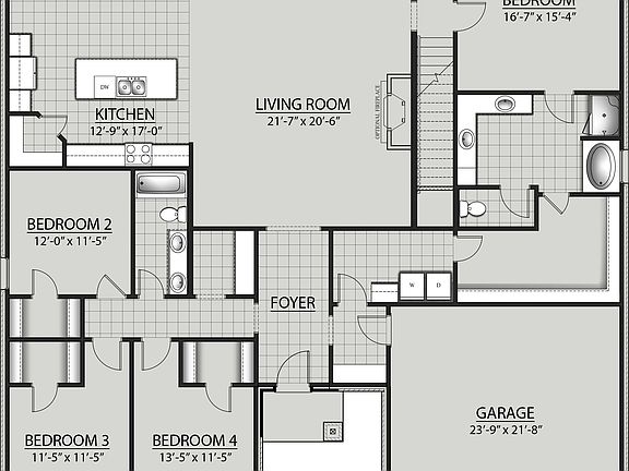 Christopher lll H - Floor Plan - DSLD Homes