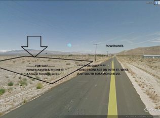 90TH St. W, Rosamond, CA