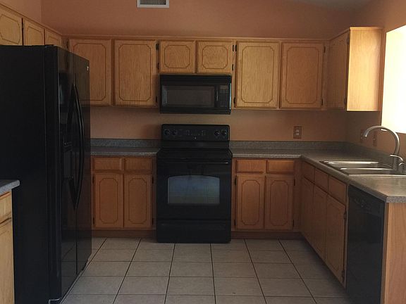 Modern kitchen with all appliances included