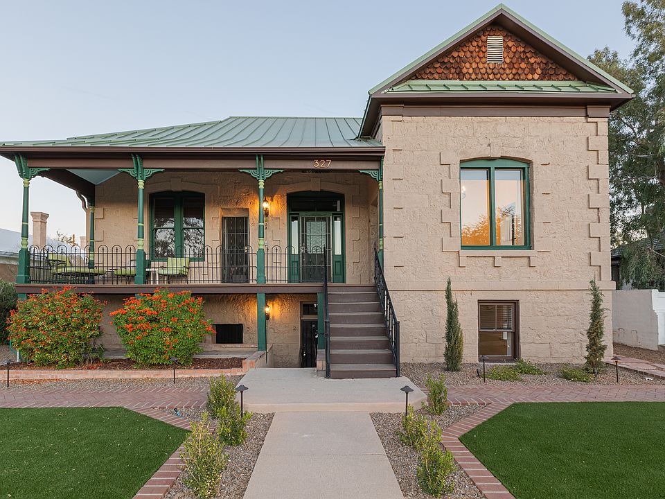 Exterior front.