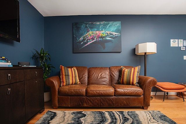 upper level living room