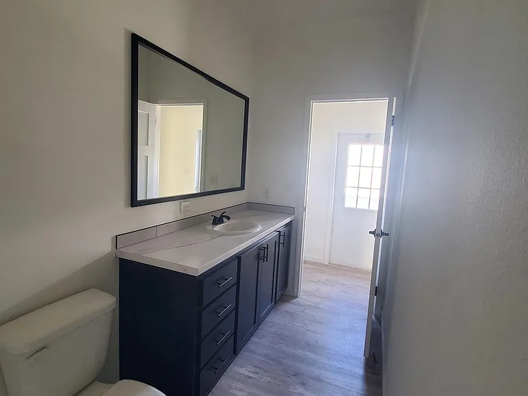 Guest bathroom view 1