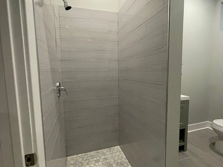 Stand up shower