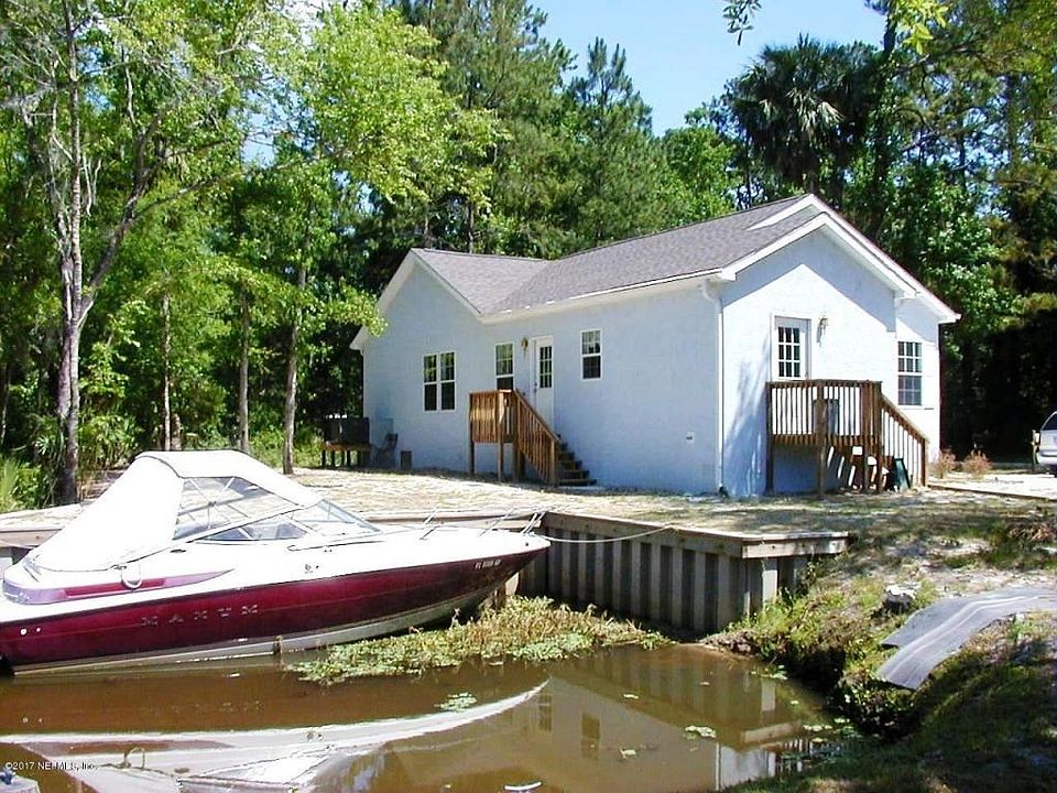 Canal and back of home
