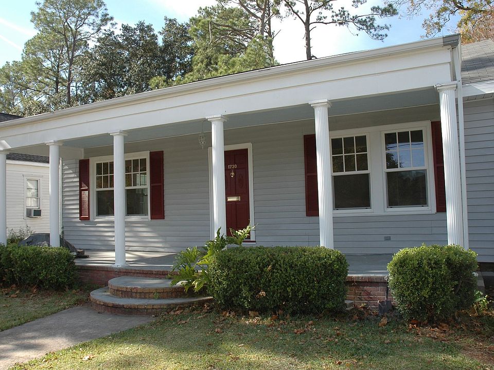 front of the house