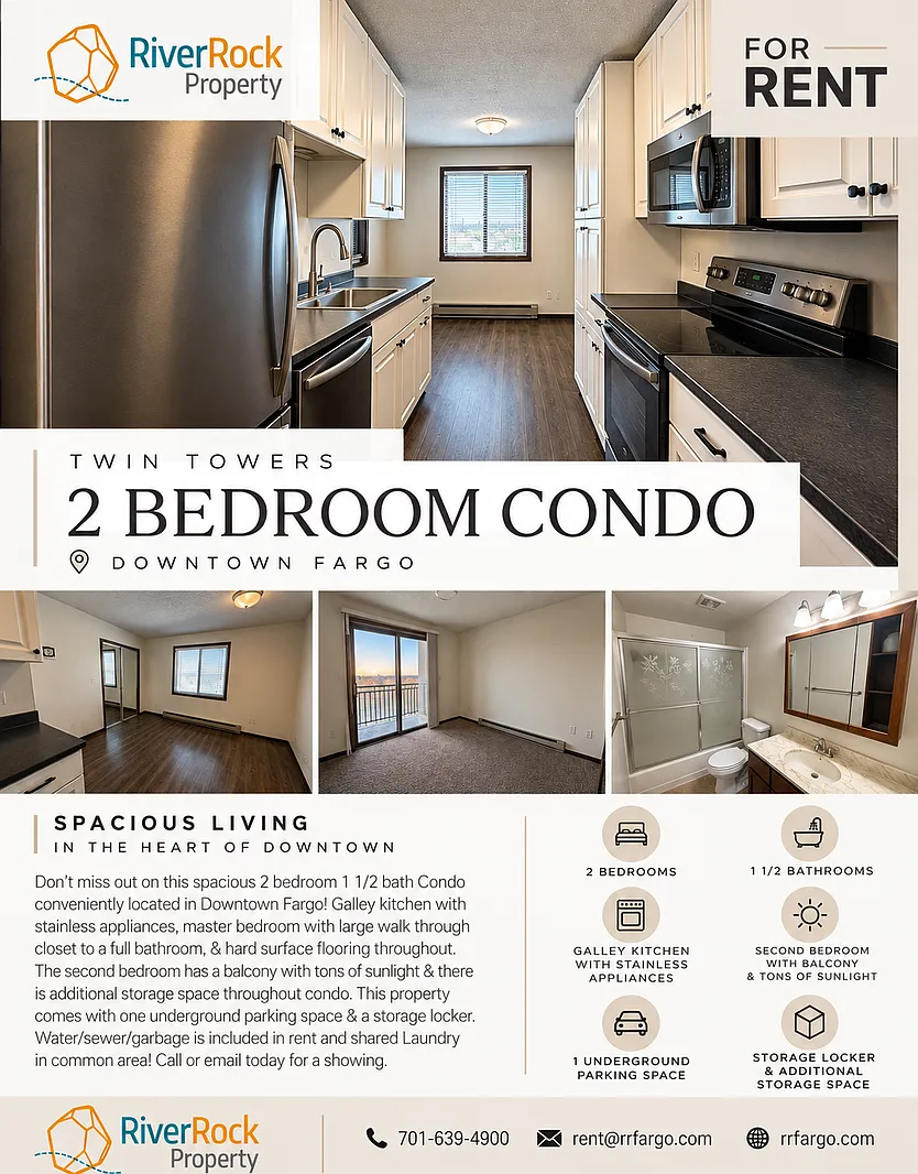 2 bedroom Condo in Twin Towers!! — Photo 1