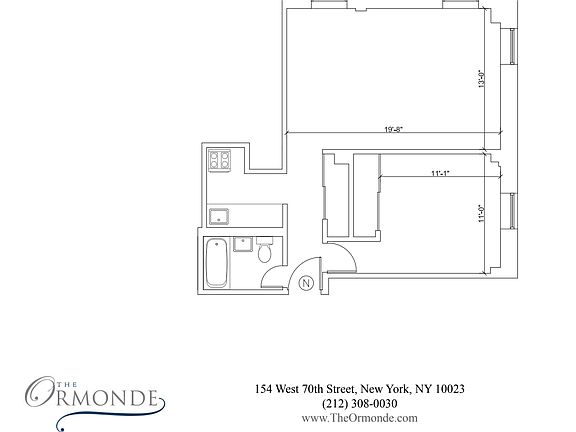 2nd image of 154 W 70th St APT 8N