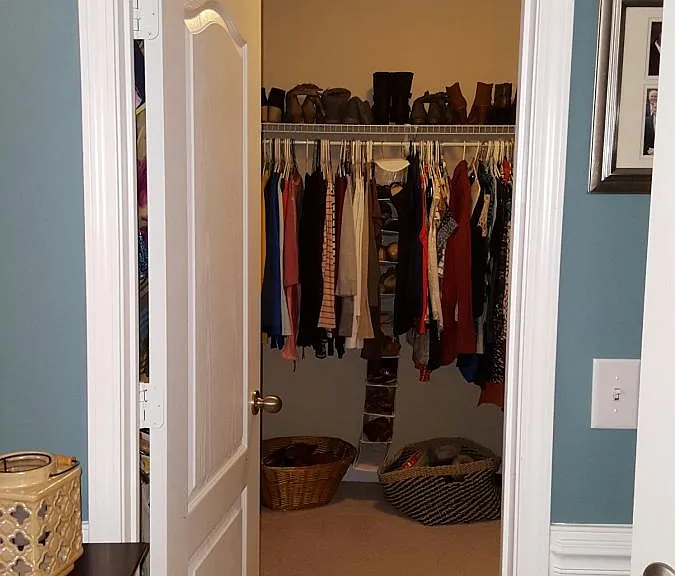 Huge walk in closet