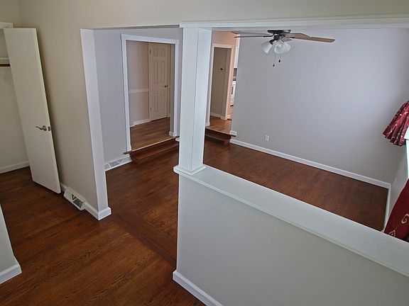 Entryway, living room