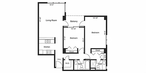 Floor plan Corona